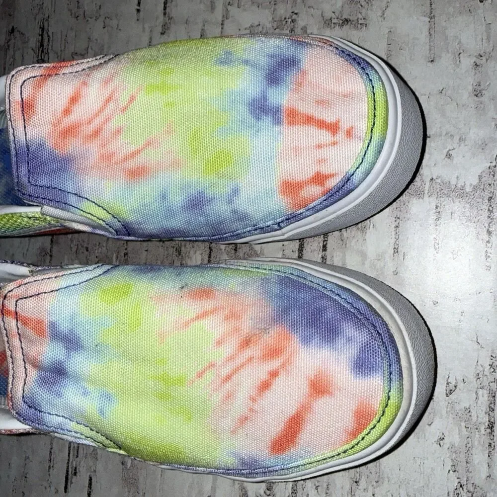 Women Nike Court Legacy Slip-on Shoes 6.5 Multicolor Tie Dye CZ1752-900